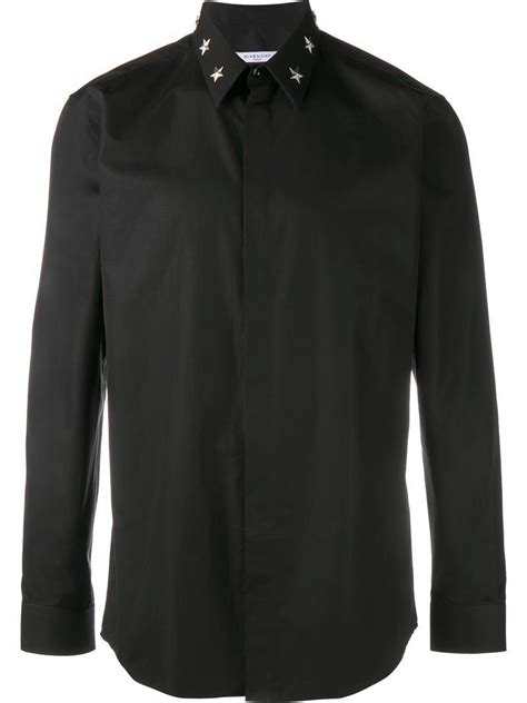 Givenchy Star Studded Collar Shirt 